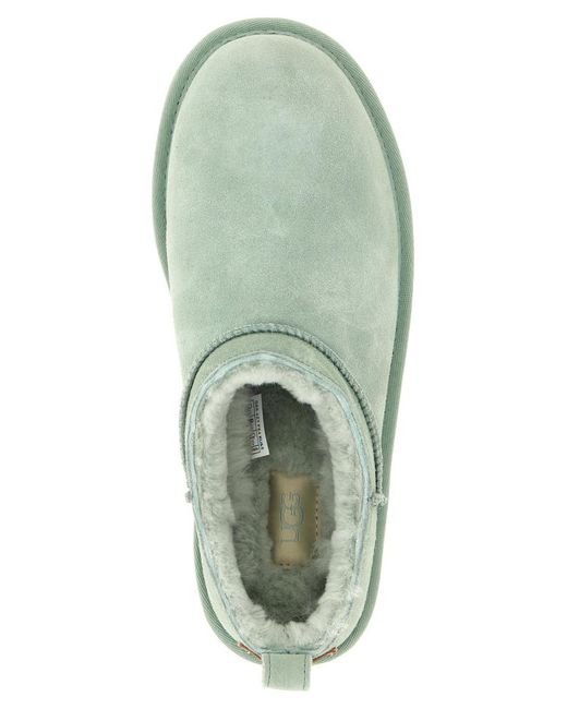 Ugg Green Solid Slip On Boots