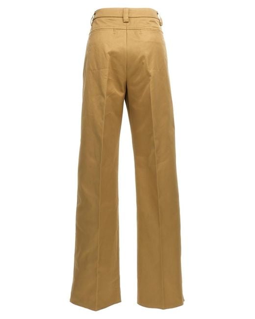 パンツ THE LATEST FW24 'Alek' pants (SVW03100T0199LN NATURAL) THE LATEST Alek Pants in Natural | Lyst
