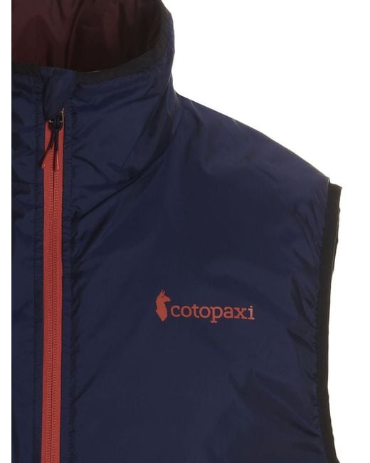 COTOPAXI Blue Reversible Vest for men