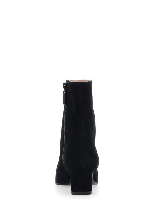 Stuart Weitzman Black Ankle Boots