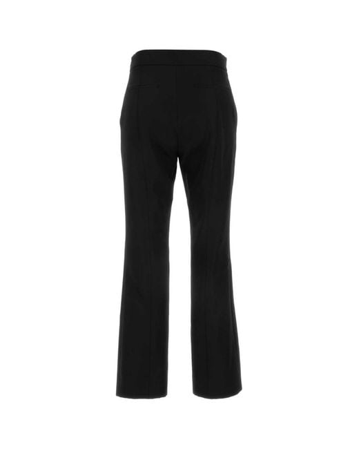 Gucci Black Wool Blend Pant