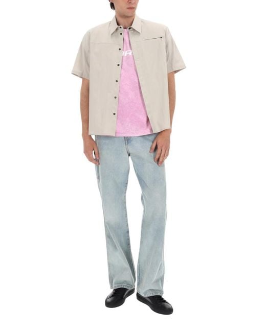 MSGM Blue Straight Jeans for men