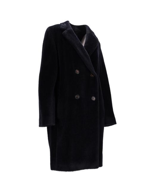 Max Mara Black Cappotto