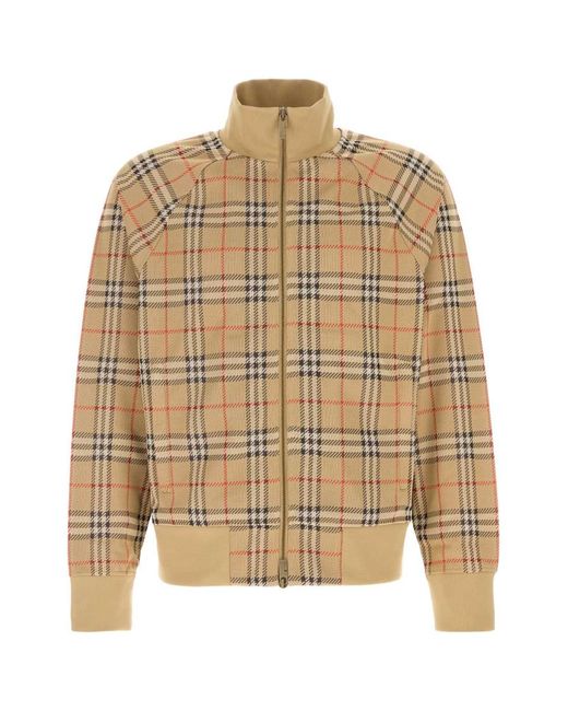 ジャケット BURBERRY EMBROIDERED POLYESTER REVERSIBLE JACKET Burberry Men Embroidered Polyester Reversible Jacket In
