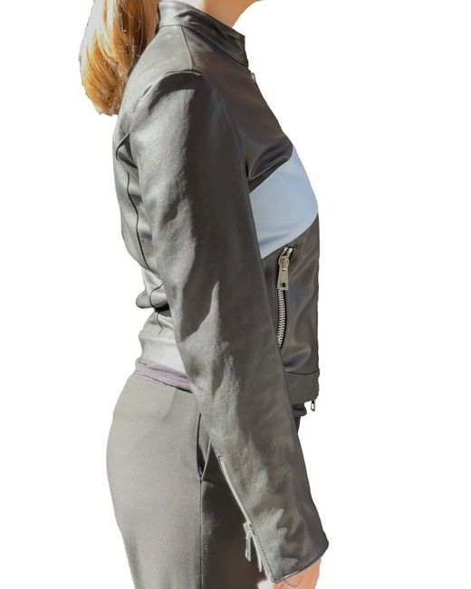 LA ROSE Black Leather Jacket