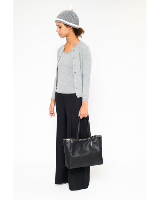 LA ROSE White Cashmere Cardigan