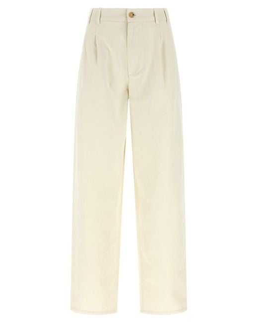 A.P.C. Natural 'Willow' Pants