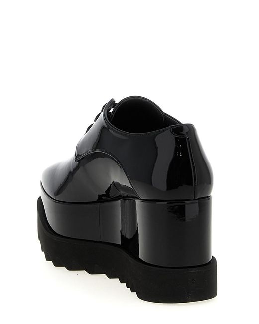 Stella McCartney Black Lace Up Sneakers