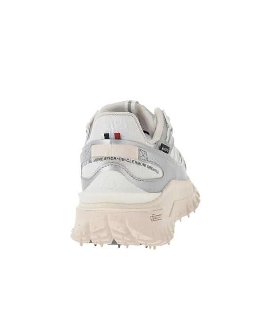 Moncler White Logo Sneakers