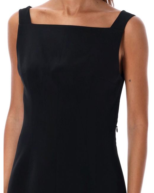 Givenchy Black Open Back Mini Dress