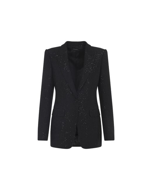 Tom Ford Black Single-Breasted Blazer