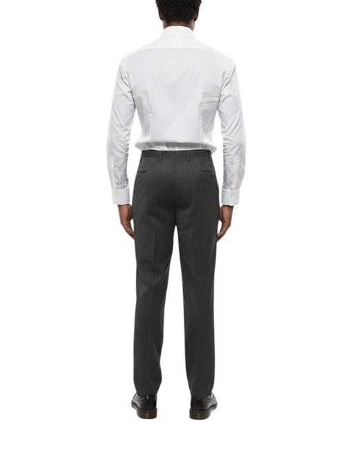 Corneliani Black Regular Pants for men