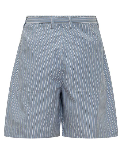 Givenchy Blue Stripes Shorts for men
