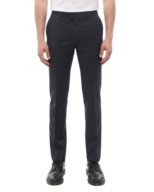 Corneliani Blue Slim Pants for men