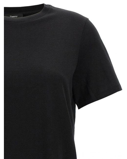Theory Black Crewneck T-Shirt