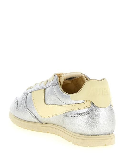 Autry White Logo Sneakers