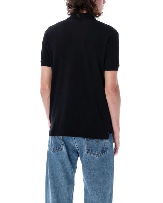 Comme des Garçons Black Heart Logo Patch Polo for men