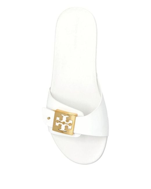 Tory Burch White Sandals
