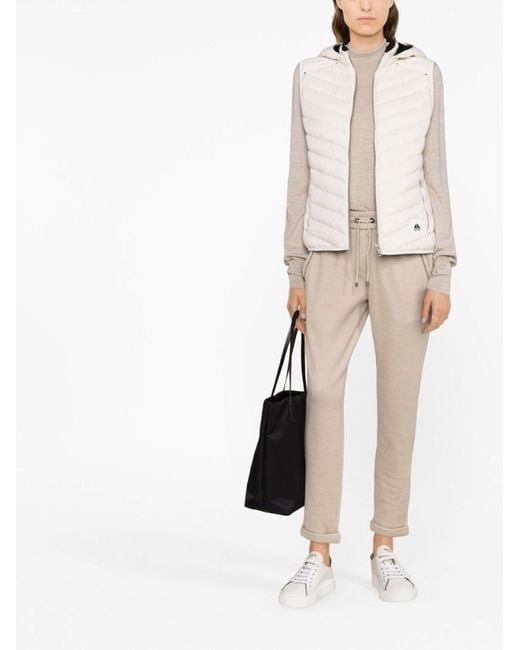 Brunello Cucinelli Natural Cotton Solid Activewear