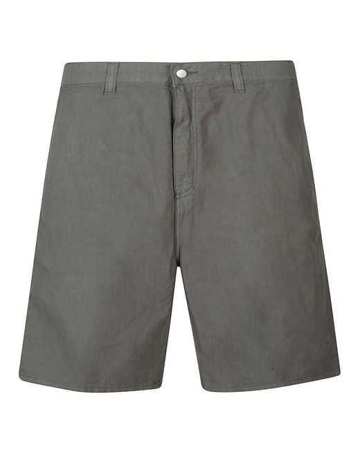 Carhartt Gray Solid Shorts for men