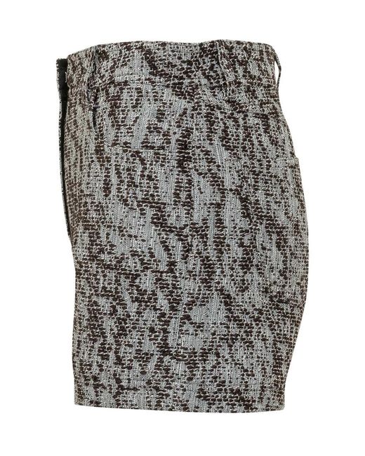 IRO Gray Graphic Shorts