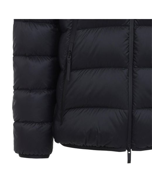 Moncler Blue Regular Quilted Jacket for men