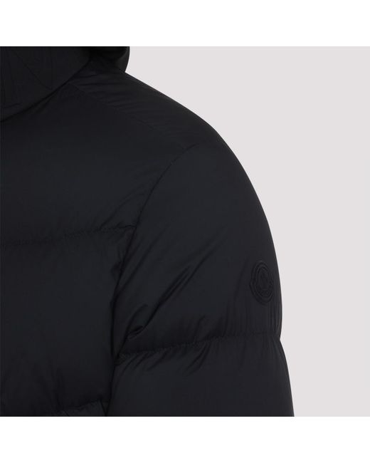 Moncler Blue Front Zipper Hoodie for men