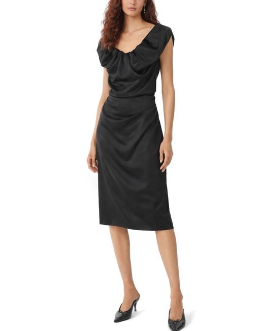 vivienne westwood draped midi dress Vivienne Westwood, Fond draped midi dress, Women, Pink, XXS, Dresses, Silk