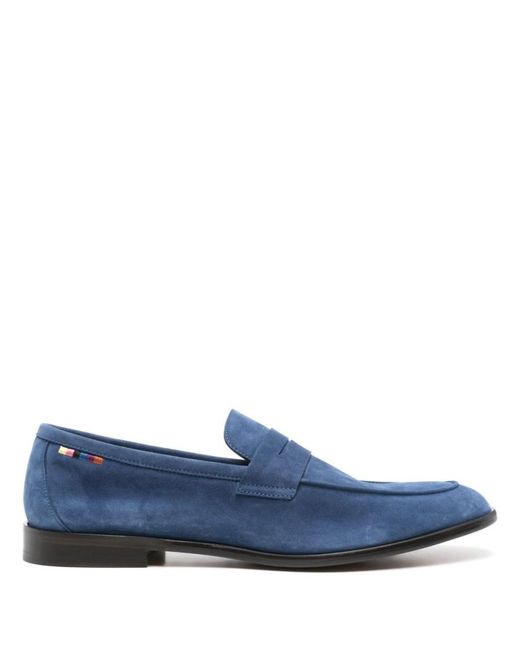 Paul Smith Blue Suede Loafers for men