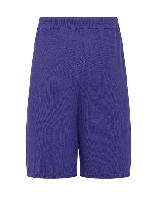 Laneus Blue Solid Shorts for men