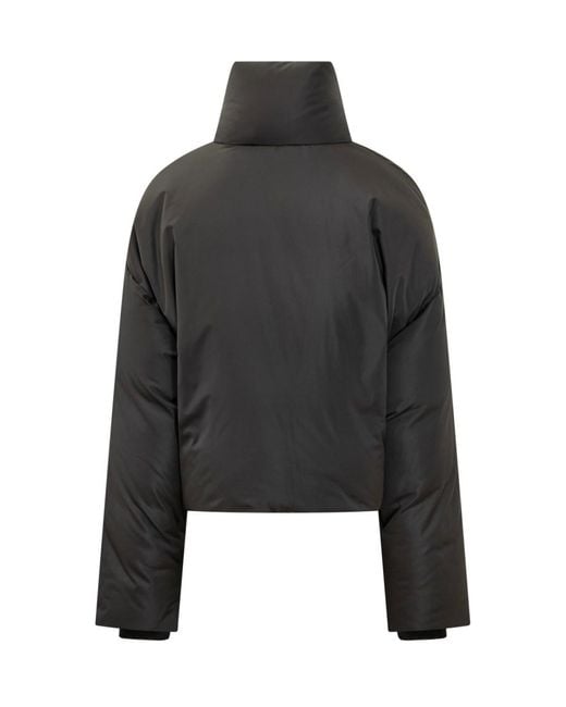 AMI Black Mock Collar Jacket