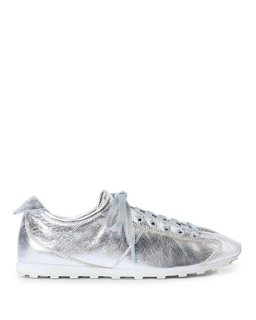Jacquemus White Solid Collection Sneakers