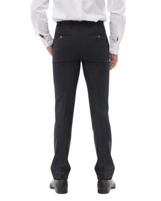 Corneliani Blue Tailored Pants for men