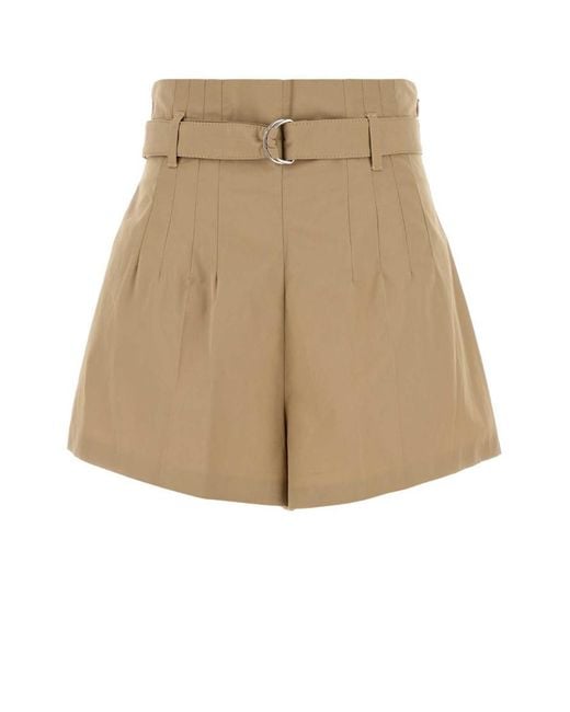 Prada Natural Solid Shorts