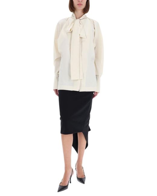 THE LATEST Black Solid Midi Skirt