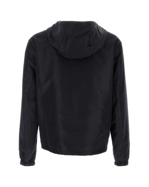 Fendi Black Logo Jacket for men