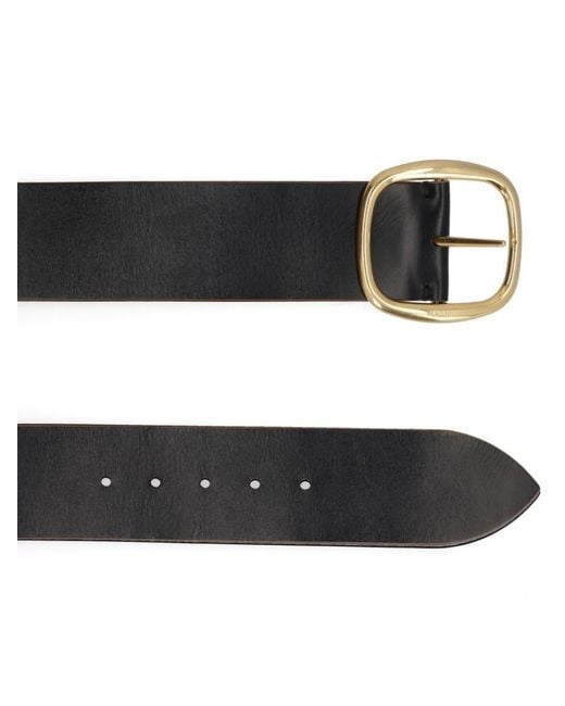 Chloé Black Solid Buckle Belt