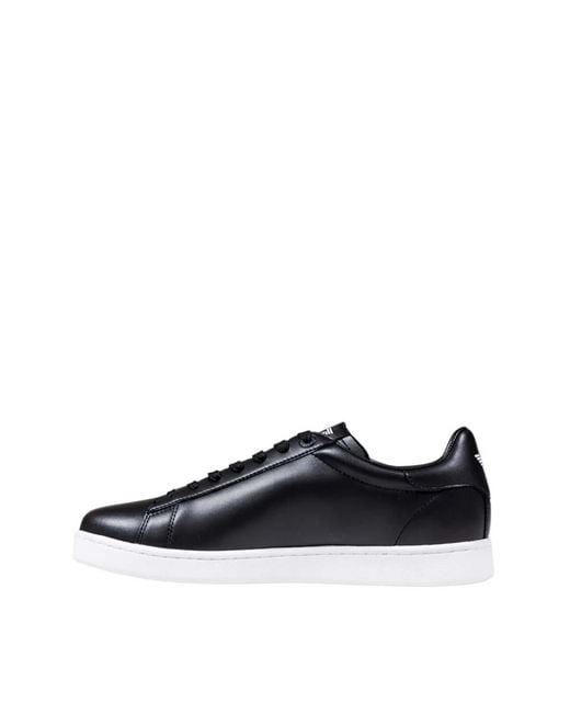 EA7 Blue Logo Sneakers for men