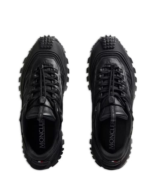Moncler Black Drawstring Sneakers for men