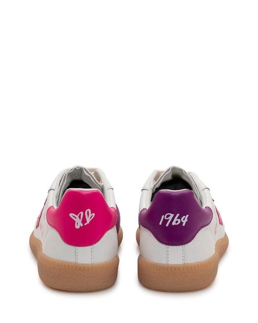DSquared² Pink Logo Sneakers