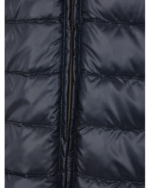 Herno Blue Reversible Quilted Jacket for men