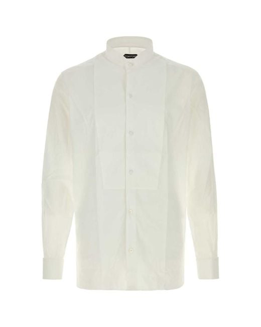 Tom Ford White Regular Shirt for men