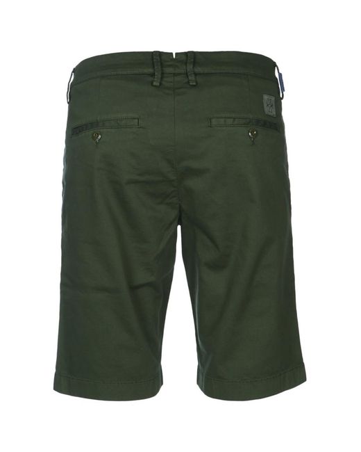 Jacob Cohen Green Solid Shorts for men