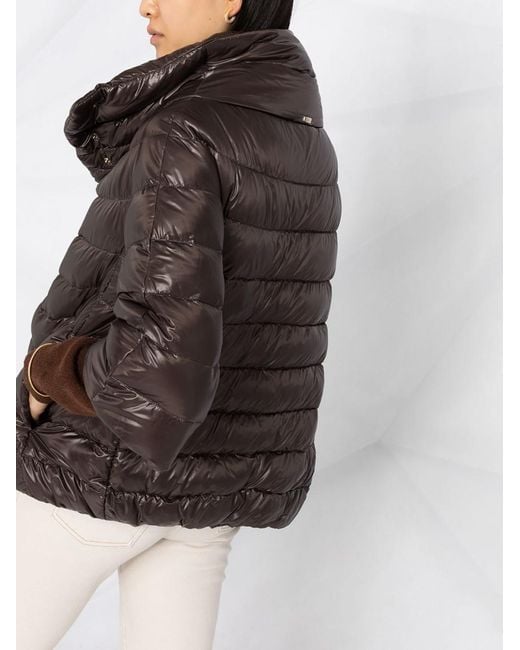Herno Black Puffer Jacket