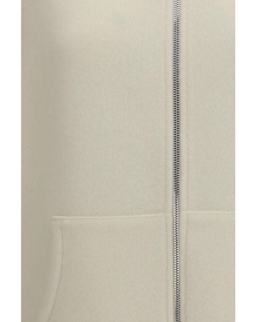 Rier White Mock Collar Jacket