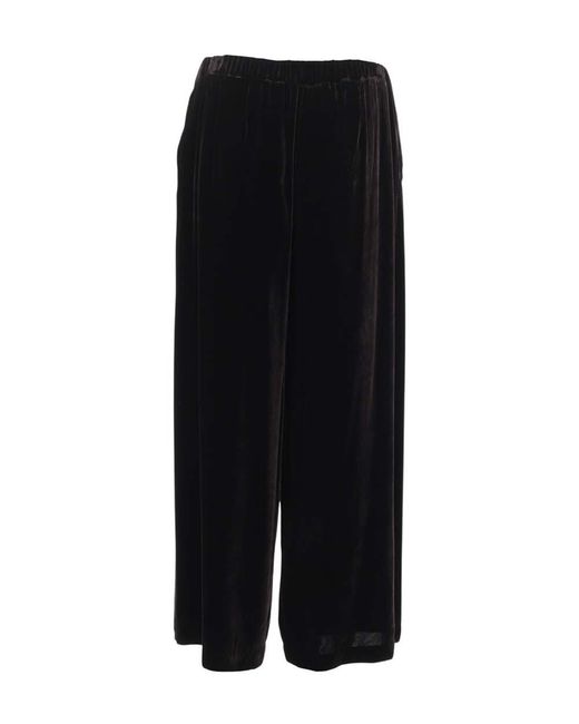 P.A.R.O.S.H. Black Loose Elasticated Pants