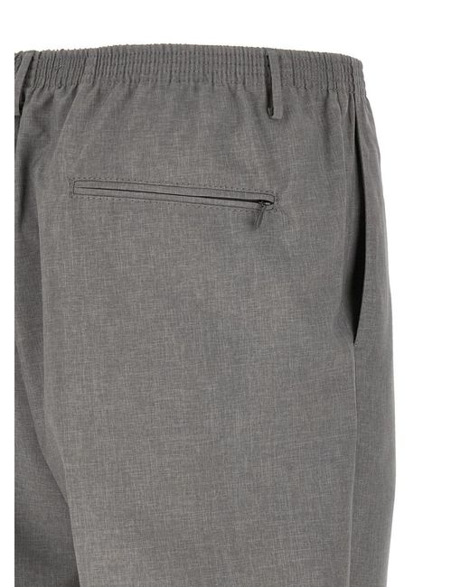 Cellar Door Gray Elasticated Trousers for men