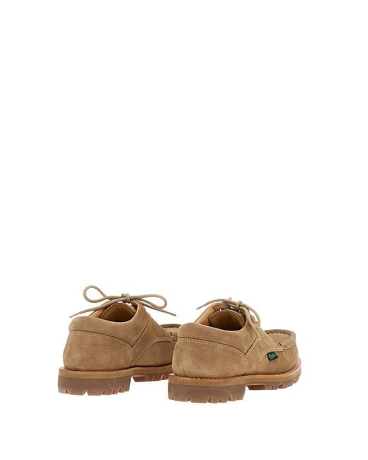 Paraboot Brown Thiers Dress Shoes for men
