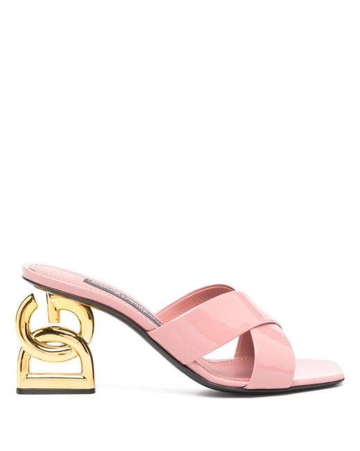 Dolce & Gabbana Pink Mule 3.5