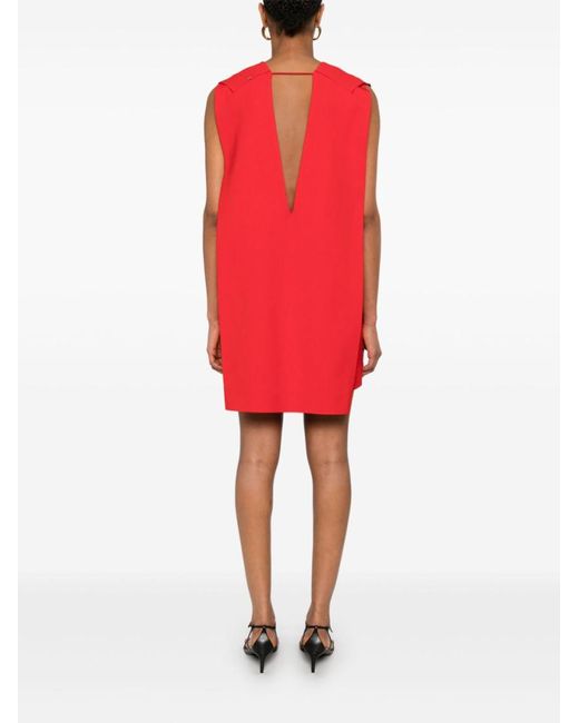 Sportmax Red Agrume Dress